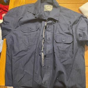 Casual button down/ short sleeve